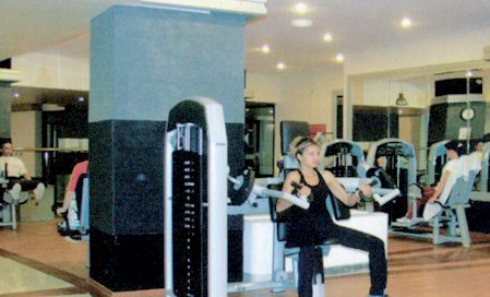 Fitnessstudio im Hotel Cender in Antalya