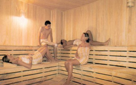 Sauna Oase im Hotel Cender in Antalya