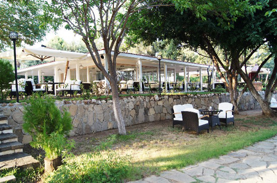  Aussenbereich des Hotel Rixos Down Town in Antalya