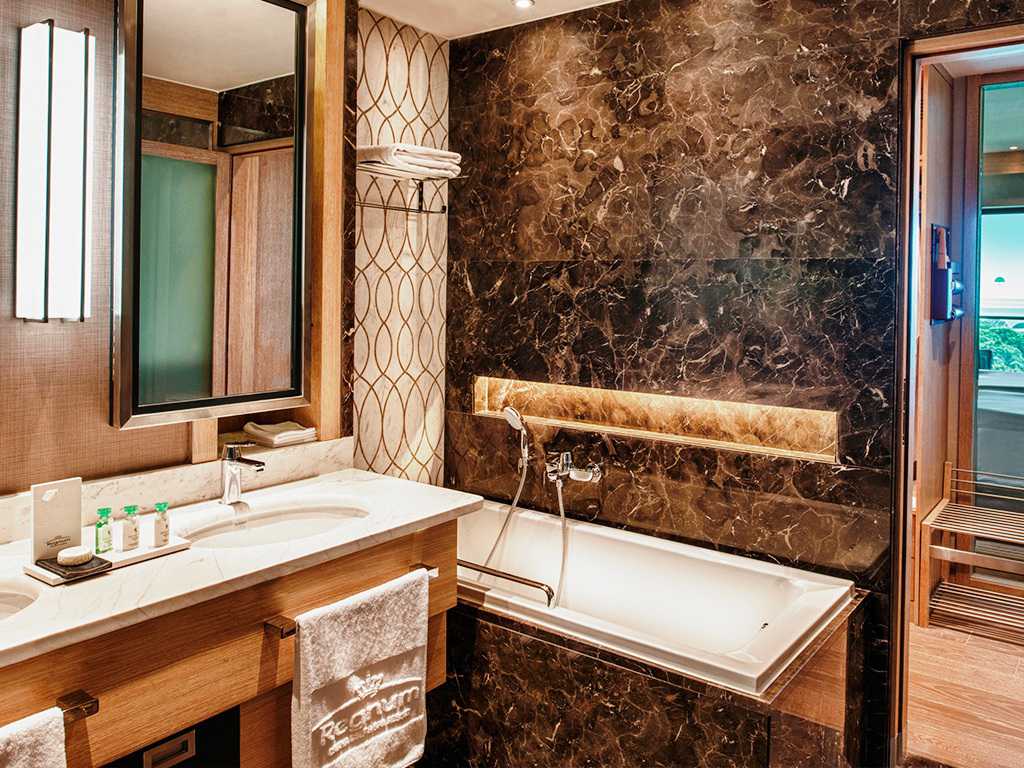 Regnum Carya Golf & Spa Resort- Belek- Luxury Room Badezimmer