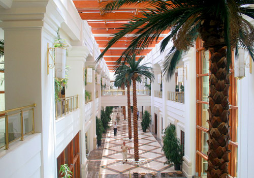 Eingangsbereich des Hotel Rixos Premium in Belek