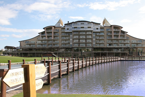 Aussenanlage des Hotel Sueno Golf in Belek