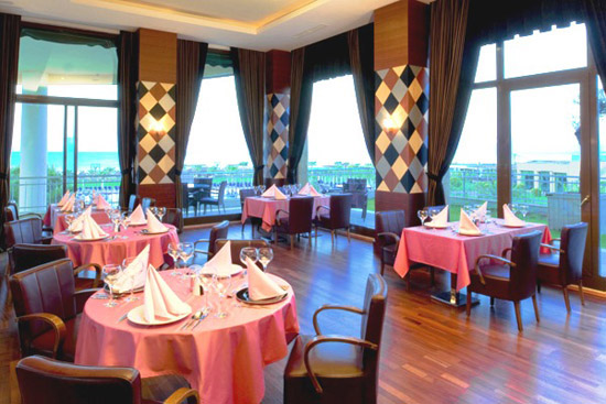 Essensbereich des Hotel Voyage in Belek