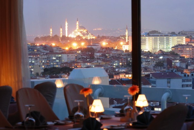 Restaurant des Hotels Ramada Istanbul Old City in Istanbul