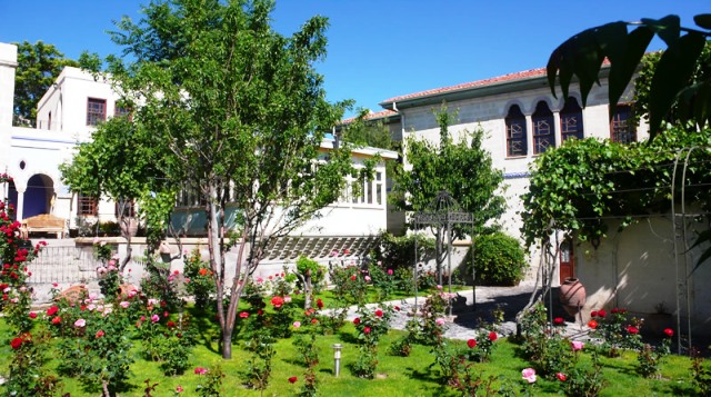 Außenbereich des Hotels Guel Konaklari