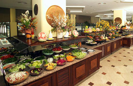 Buffet im Hotel Akra Barut in Antalya
