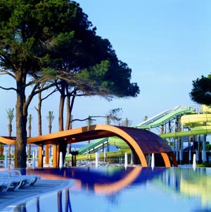 Wasserrutschen des Hotels Cornelia Deluxe Resort in Belek