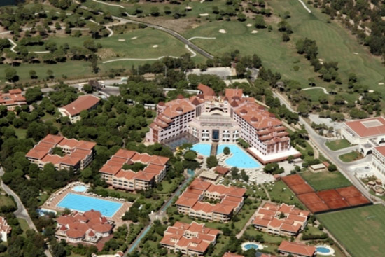 Grünanlage Hotel Sirene Golf Resort im Belek