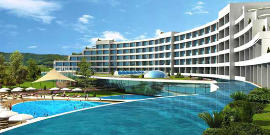 Poolanlage des Hotels Sentido  Zeynep Golf Resort in Belek