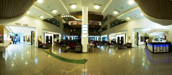 Eingangsbereich des Hotels Sentido Zeynep Resort in Belek