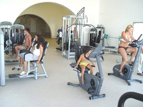 Fitnessraum des Hotels Salmakis Beach Resort Spa in Bodrum