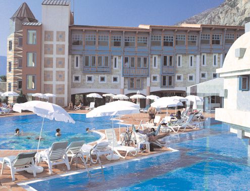Poolanlage des Hotels Lykia in Fethiye