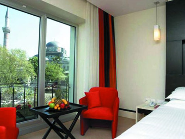 Beispielzimmer des Hotels Beyaz Saray in Istanbul
