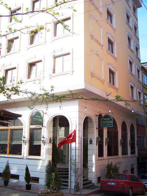 Außenansicht des Hotels Centrum in Istanbul