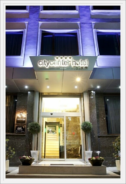 Eingangsbereich des Hotels City Center in Istanbul