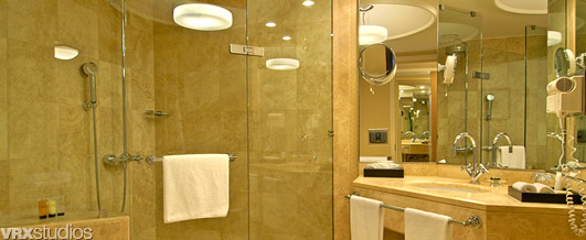 Beispiel-Badezimmer des Hotels Grand Hyatt in Istanbul