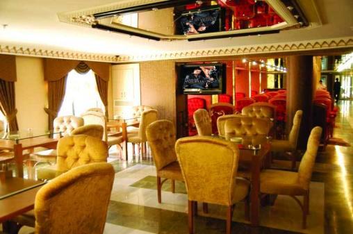 Sitzgelegenheiten des Hotels Ikbal Deluxe in Istanbul