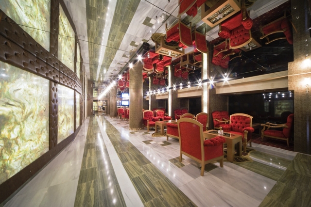 Sitzgelegenheiten im Hotel Ikbal Deluxe in Istanbul