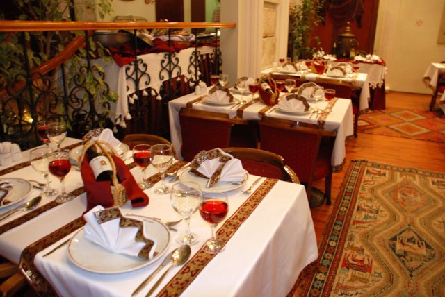 Restaurant des Hotels Orient Mintur in Istanbul