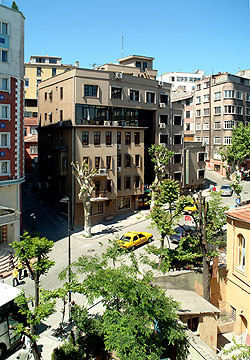 Außenansicht des Hotels Sunlight in Istanbul