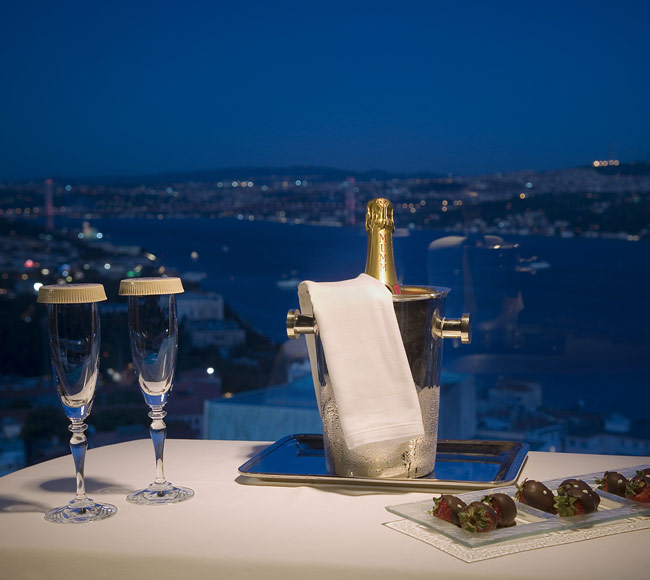Restaurant im Hotel The Marmara in Istanbul