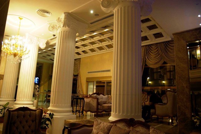 Sitzgelegenheiten des Hotels Tilia in Istanbul