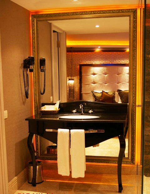 Beispiel-Badezimmer des Hotels Zuerich in Istanbul