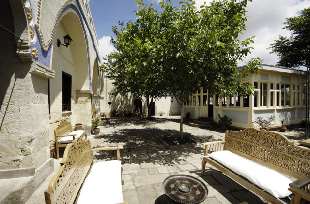 Außenbereich des Hotels Guel Konaklari