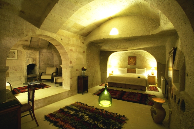 Beispielzimmer des Hotels Museum in Kappadokien