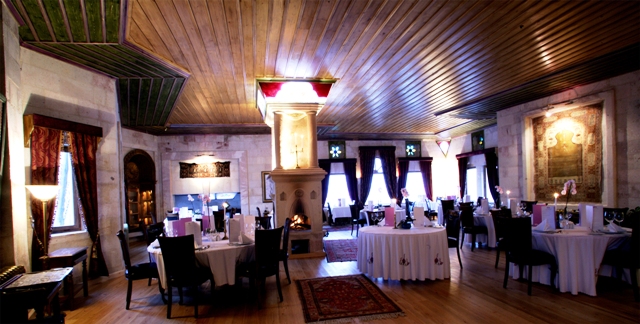 Restaurant im Hotel Museum in Kappadokien