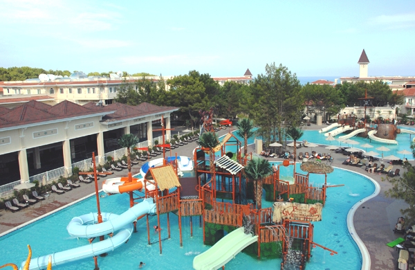 Kinderwasserspielplatz des Hotels Gueral Premier Tekirova in Kemer