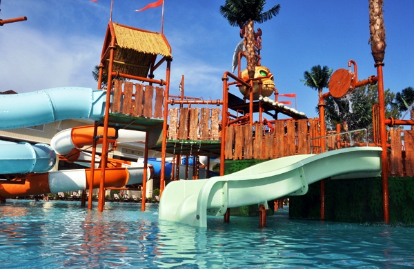Kinderwasserspielplatz des Hotels Gueral Premier Tekirova in Kemer