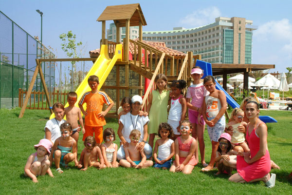 Kinderspielplatz des Hotel Sherwood Breezes in Lara/Aksu