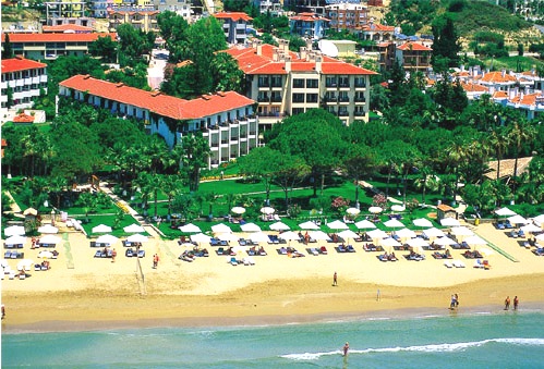 Strandanlage des Hotel Barut Acanthus & Cennet in Side