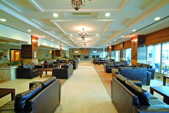 Eingangsbereich des Hotel Alba Royal Resort in Side