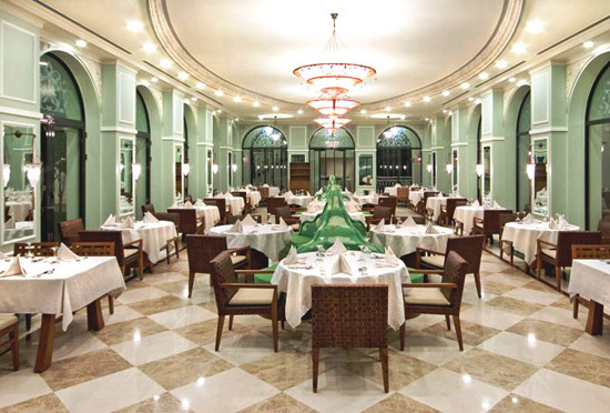 Essensbereich im Hotel Ali Bey Resort in Side
