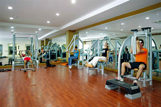 Fitnessraum des Hotel Sueral Resort in Side