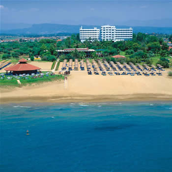 Hotel Sueral direkt am schönen Strand von Side