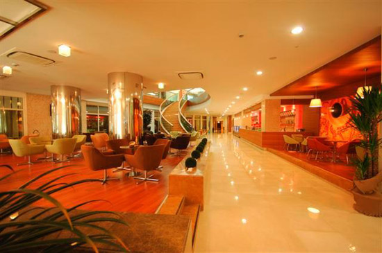 Eingangshalle des Hotel Sunis Evren Beach Resort in Side