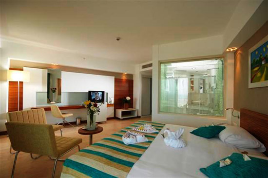 Zimmer des Hotel Sunis Evren Beach Resort in Side
